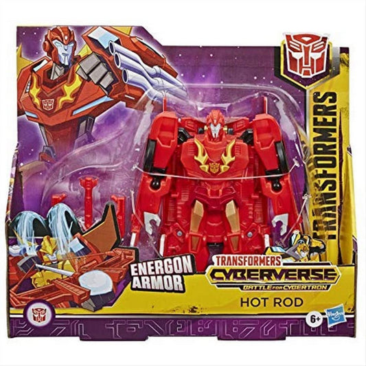 Transformers Energon Armor Hot Rod Figure Transformers Cyberverse