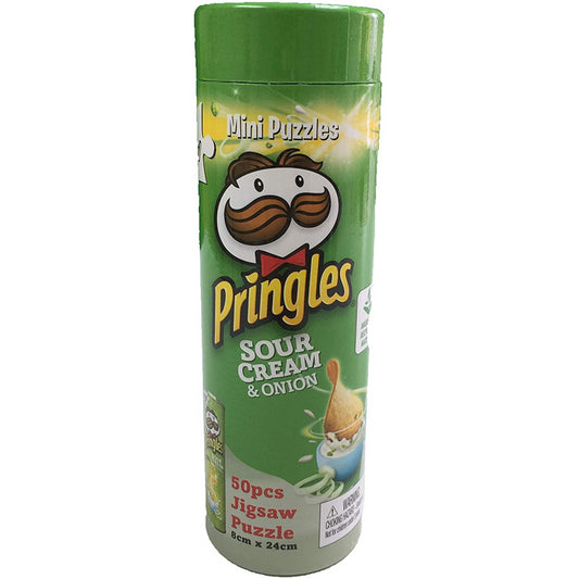 YWOW Pringles Mini Puzzle 50 Piece - Sour Cream & Onion