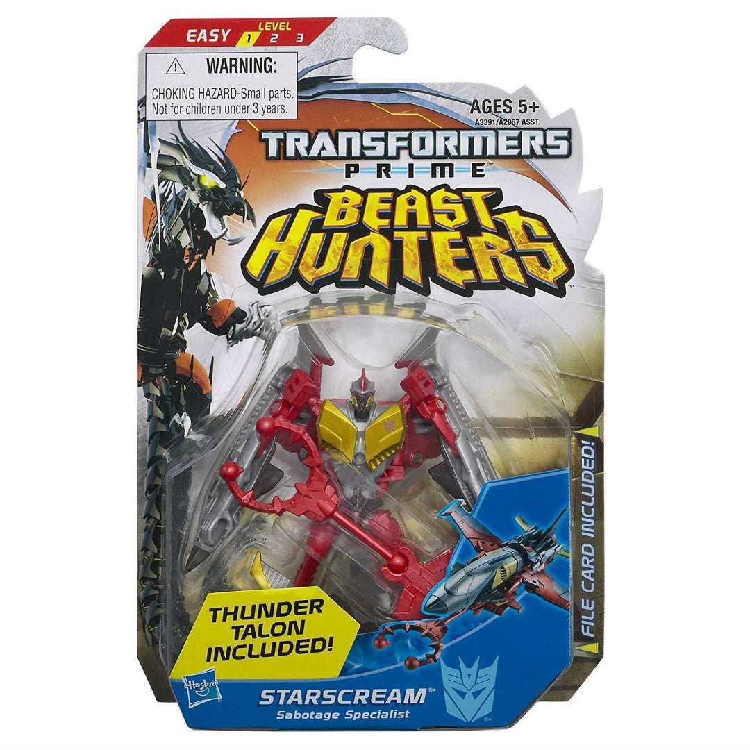 Transformers Prime Beast Hunters Commander Class Starscream Sabotage Specialist - Maqio