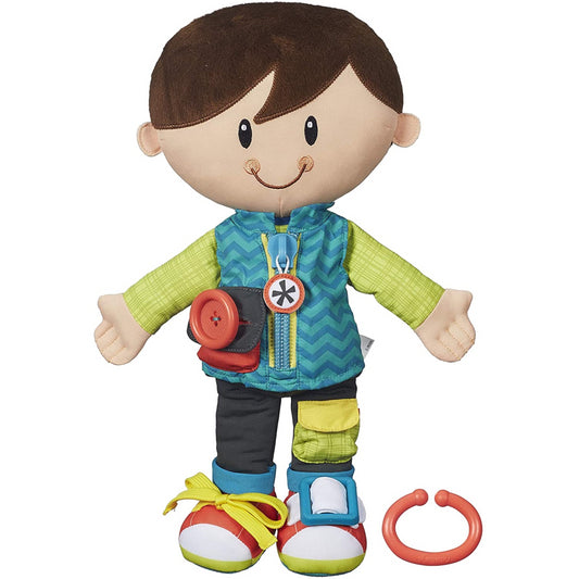 Playskool Plush Toy Classic Dressy Kids Boy Brown Box