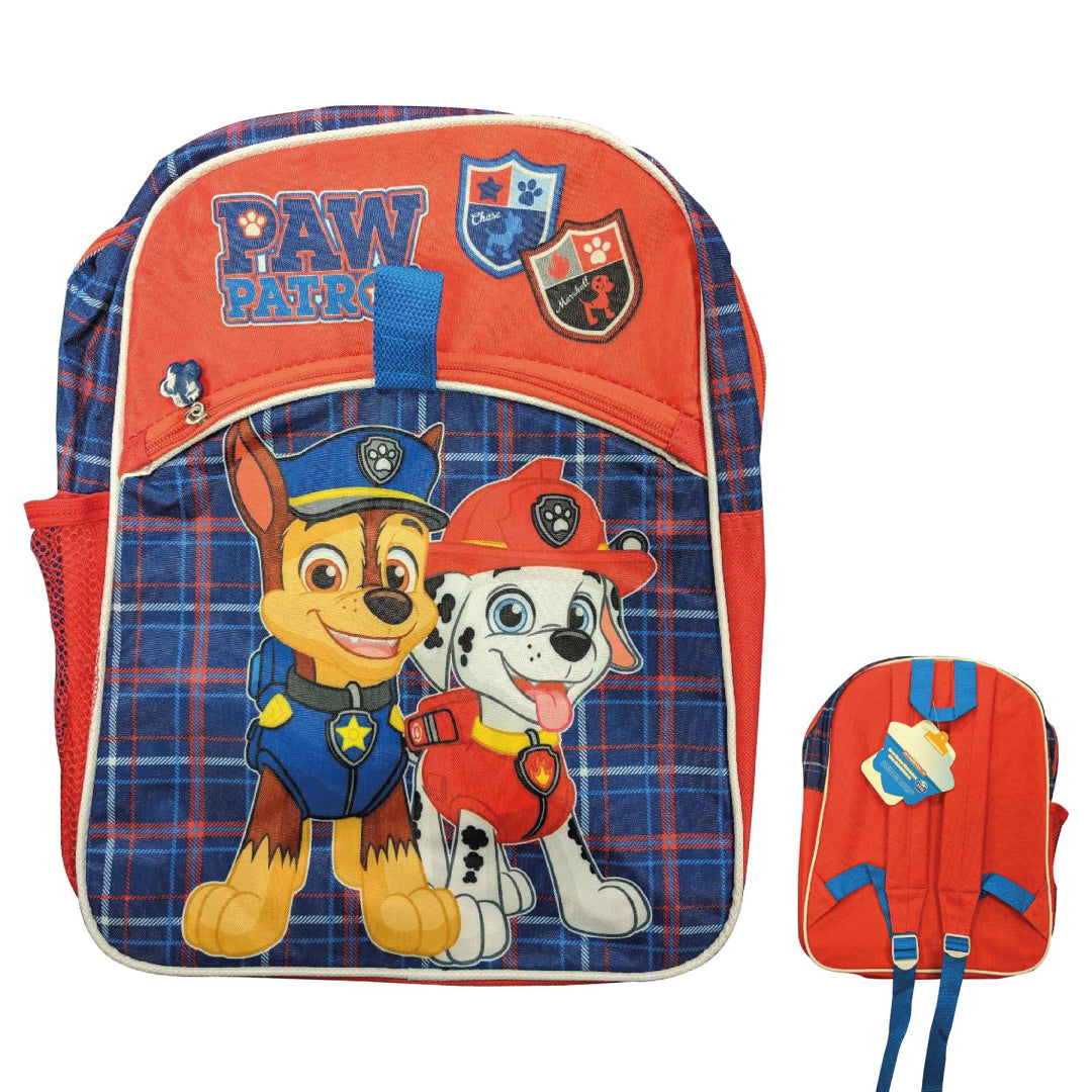 Paw Patrol Chase & Marshall Design School Backpack - Maqio