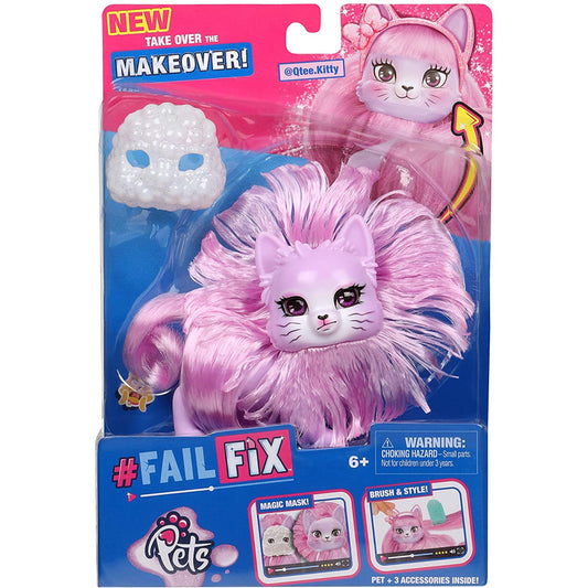 FailFix Total Makeover Pet & 3 Accessories - Qtee.Kitty
