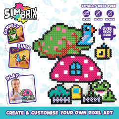 Simbrix Magical Garden Pack 1500+ Bricks