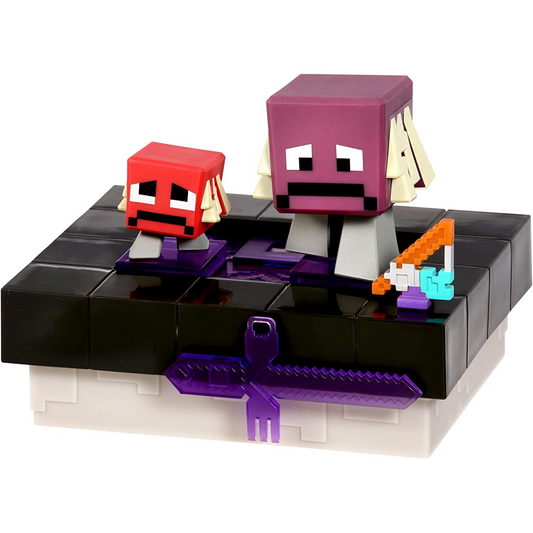 Treasure X Minecraft Nether Portal Mine and Craft Character and Mini Mob