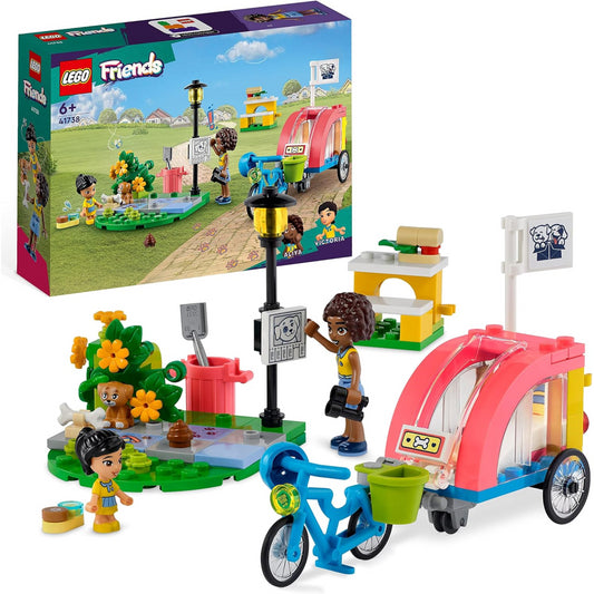 LEGO 41738 Friends Dog Rescue Bike Toy Set