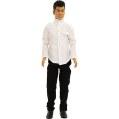 One Direction Fashion Doll Zayn Doll with Black Trousers and White Shirt