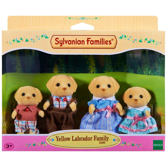 Sylvanian Families Yellow Labrador Family Figures