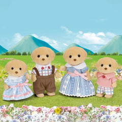 Sylvanian Families Yellow Labrador Family Figures