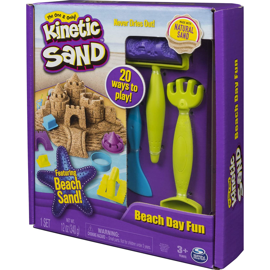 Kinetic Sand Beach Day Fun Set - Maqio