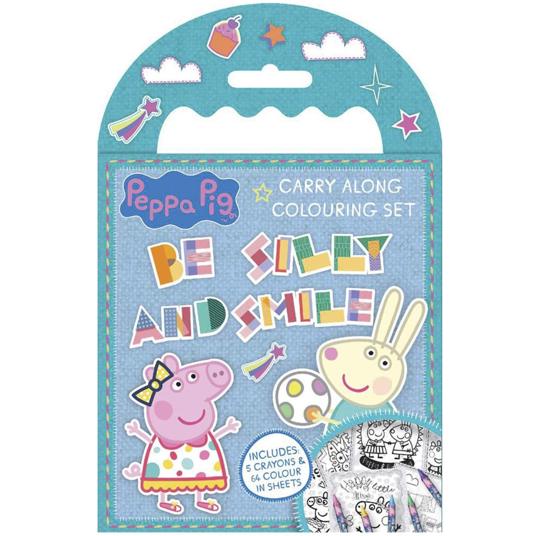 Peppa Pig Carry Along Colouring Set - Maqio
