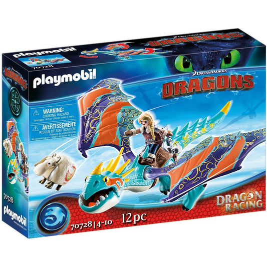 Playmobil DreamWorks Dragons Racing Astrid & Stormfly - Maqio