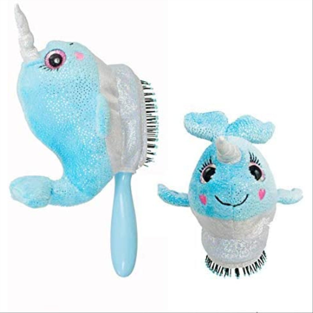 Wet Brush Kids Hair Brush Detangler & Detachable Owl Unicorn Narwhal - Maqio
