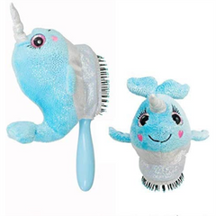 Wet Brush Plush Animals Hair Detangler with Soft Bristles