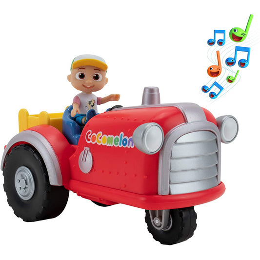 Cocomelon Red Musical Tractor & JJ Action Figure - Maqio