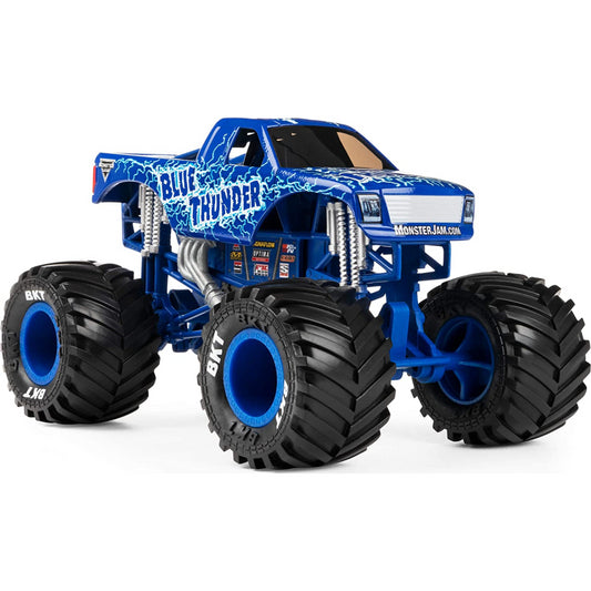 Monster Jam Blue Thunder True Metal Die Cast 1:24 Scale - Maqio