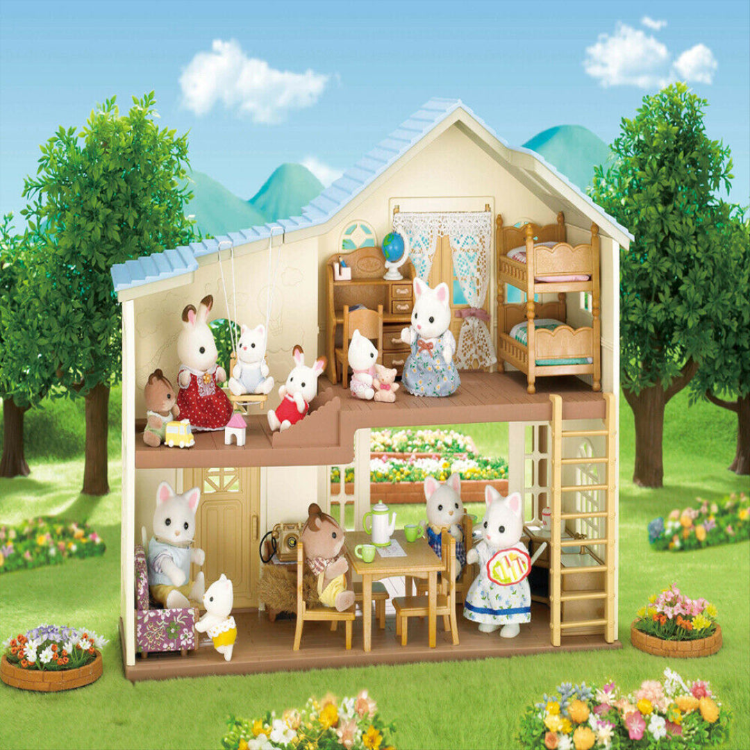 Sylvanian Families Hillcrest Home Doll House Gift Set - Maqio