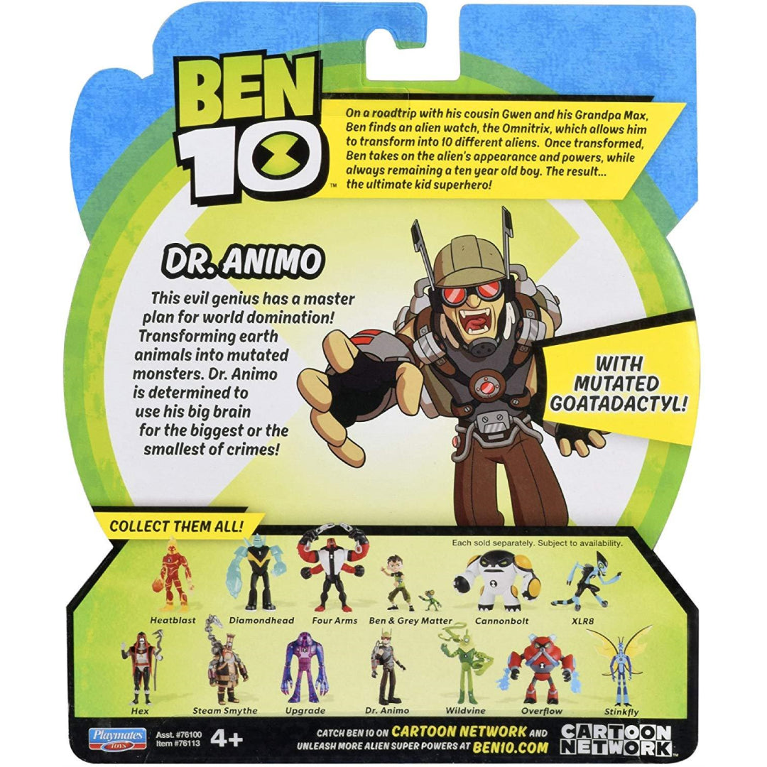 Ben 10 Basic Action Figure - Dr. Animo - Maqio