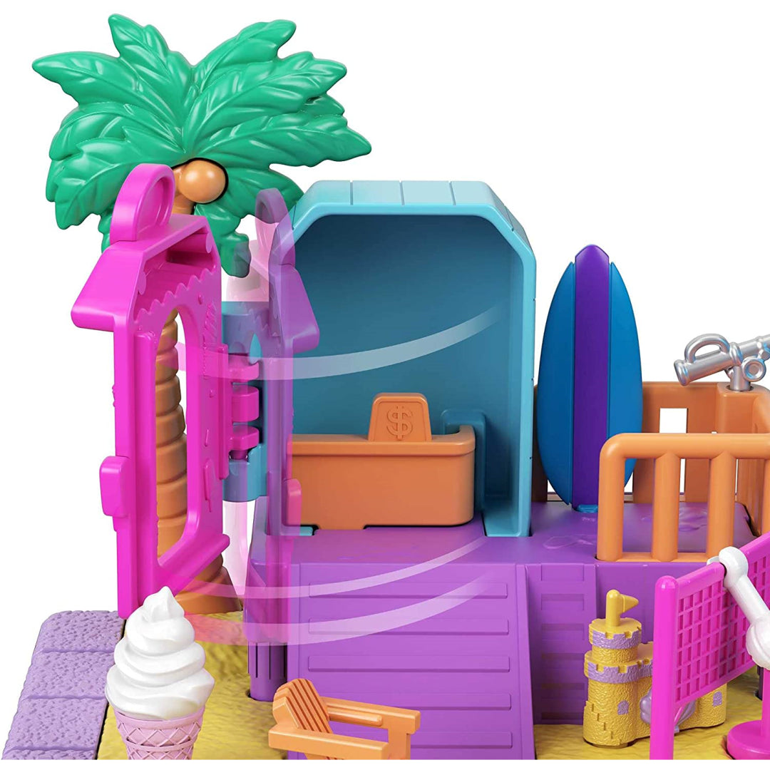 Polly Pocket Sunshine Beach Pollyville Play Set - Maqio