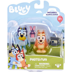 Bluey & Bingo Photographer 2 Figure Playset