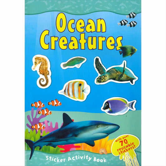 Amazing World Ocean Sticker Book - Maqio