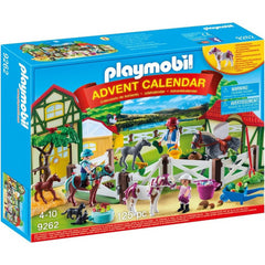 Playmobil Advent Calendar Horse Farm Figures and Pets Christmas 125pc 9262