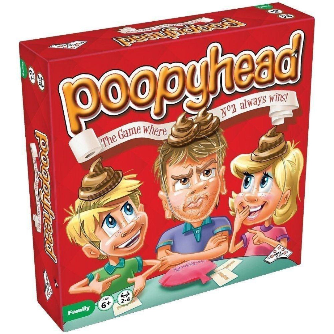 Authentic Official License Poopy Head Game for Kids and Adults Sambro -Christmas - Maqio