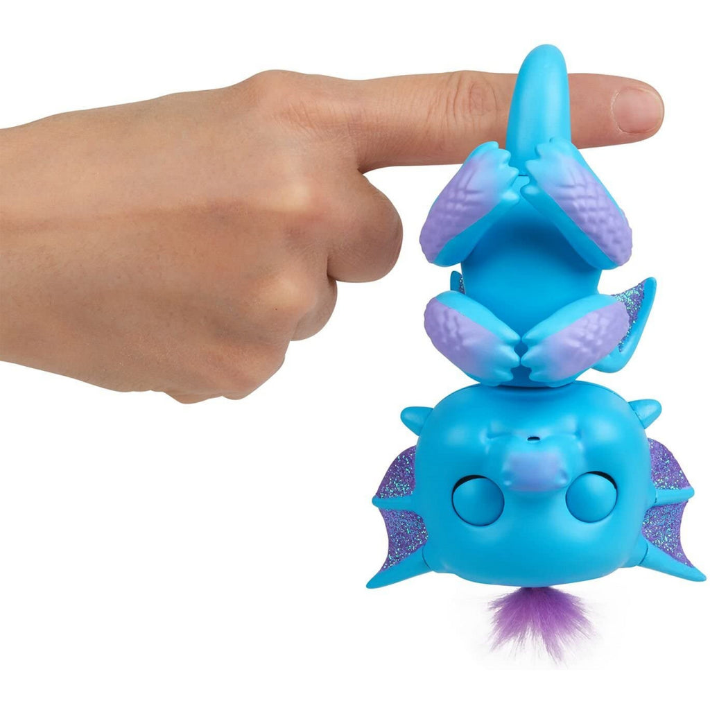 WowWee Fingerlings Baby Dragon Blue Tara - Maqio