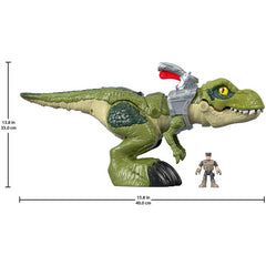 Jurassic World Mega Mouth T Rex Chomping Dinosaur by Imaginext