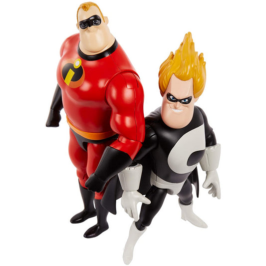 The Incredibles Nemesis Pack - Mr. Incredible & Syndrome Action Figures GMD18 - Maqio