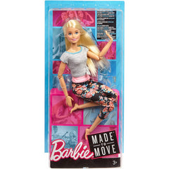 Barbie Made to Move Blonde Yoga Doll FTG81 - Maqio