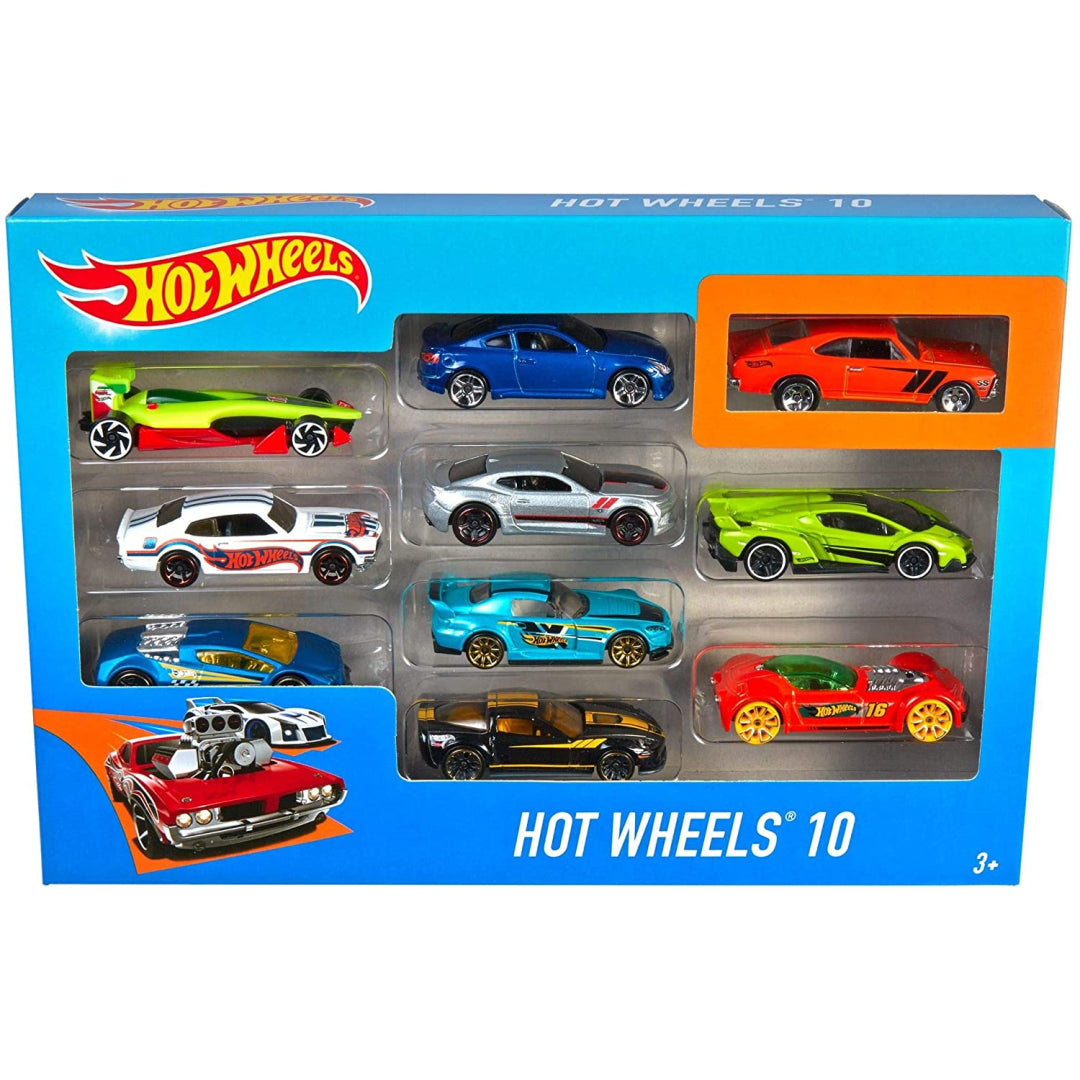 Hot Wheel Assortment of 10 Cars - Maqio