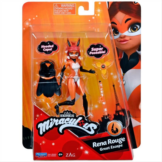 Miraculous Ladybug 12cm Small Doll Figure & Accessories - Rena Rouge