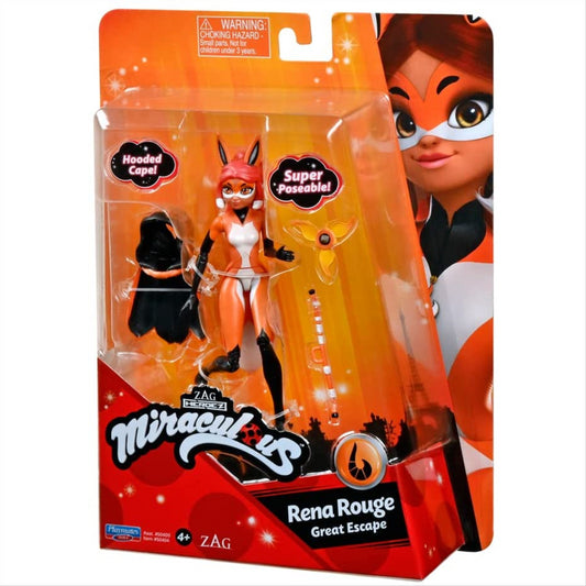 Miraculous Ladybug 12cm Small Doll Figure & Accessories - Rena Rouge