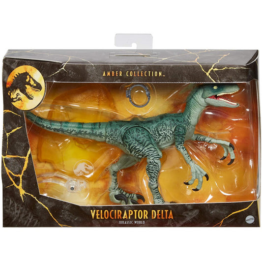 Jurassic World Amber Collection Velociraptor Delta GJN94 - Maqio