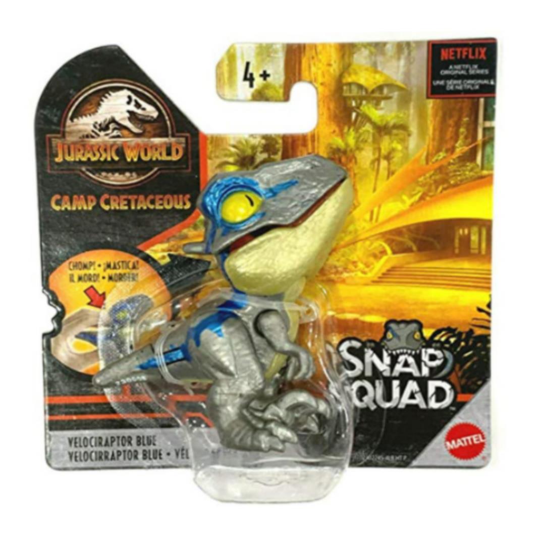 Jurassic World Snap Squad Camp Cretaceous - Blue Velociraptor - Maqio