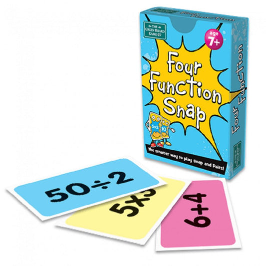 Green Board Education Four Function Snap & Pairs Games