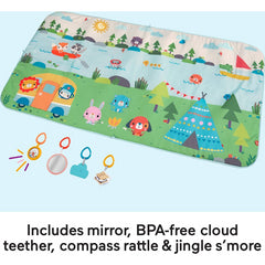 Fisher-Price Extra Big Adventures Play Mat with Infant Activity Set