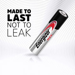 Energizer MAX + PowerSeal Technology AAA Batteries Pack of 16