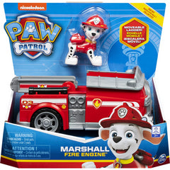 Paw Patrol Marshallâ€™s Fire Engine Vehicle with Collectible Figure 20114322 - Maqio