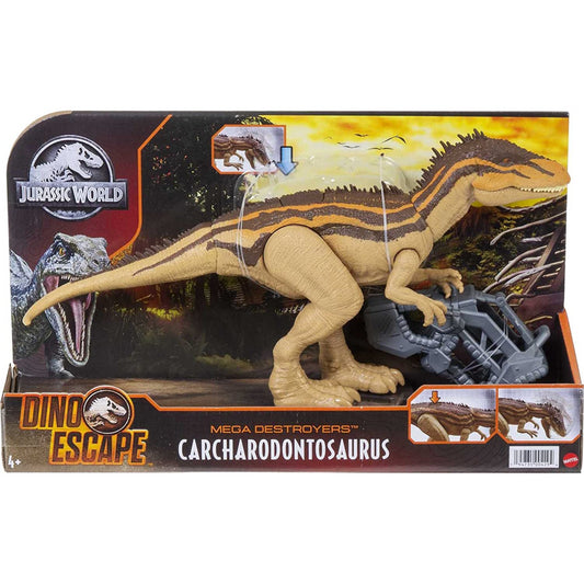 Jurassic World Mega Destroyers Carcharodontosaurus Dinosaur Attack Figure