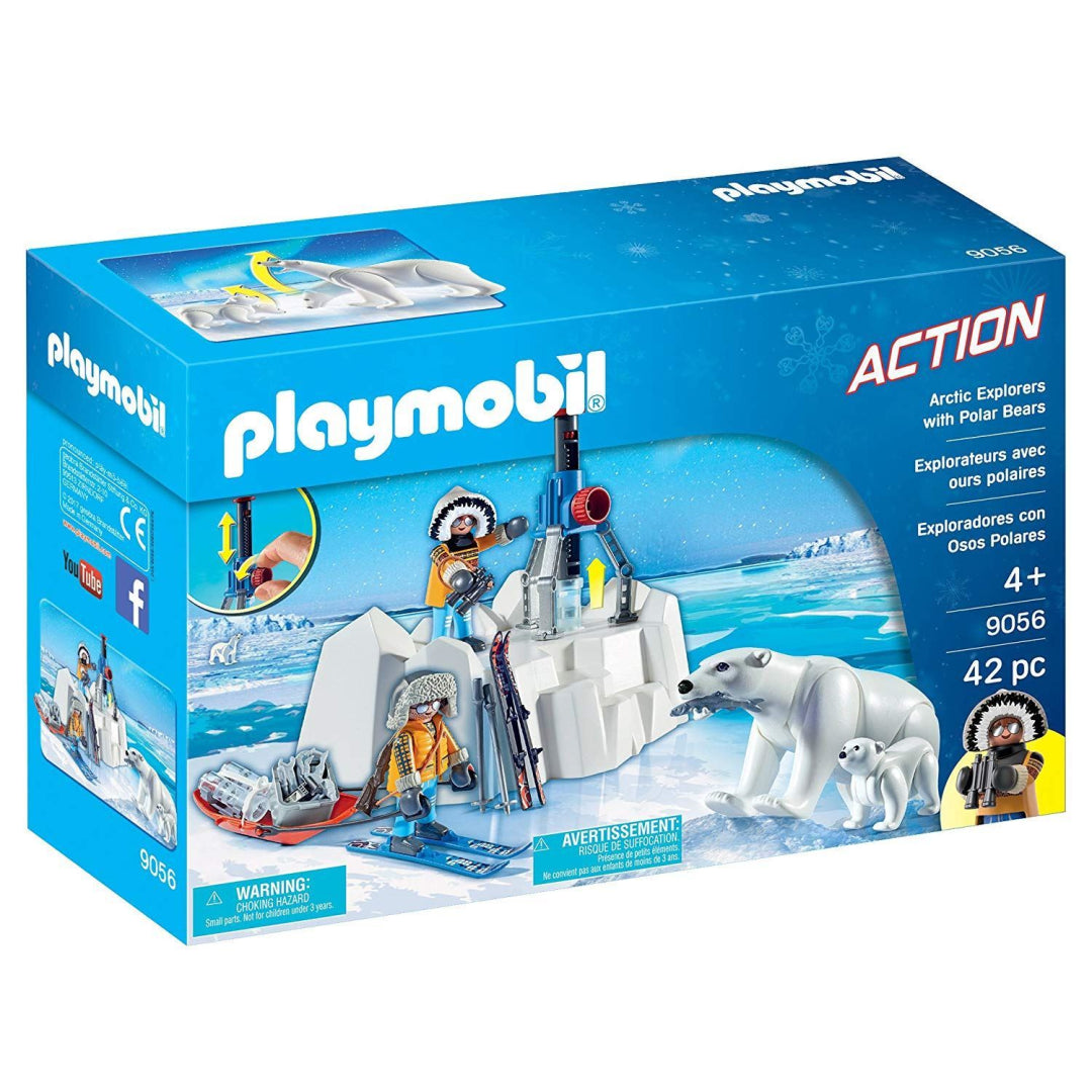 Playmobil 9056 Arctic Explorers with Polar Bears - Maqio