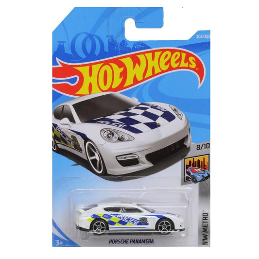 Hot Wheels Die-Cast Vehicle Porsche Panamera Police