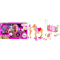 Barbie Groom n Care Horses Playset with Barbie Doll