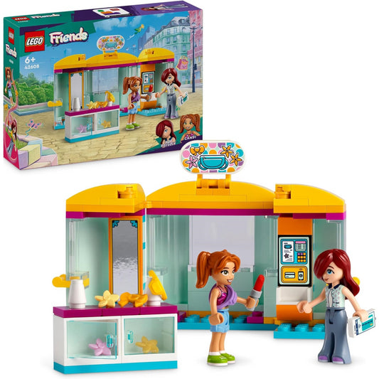 LEGO Friends 42608 Tiny Accessories Shop Building Toy Playset - Paisley & Candi