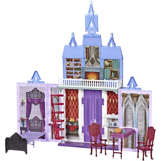 Disney Frozen Fold Go Arendelle Castle Playset Portable Play