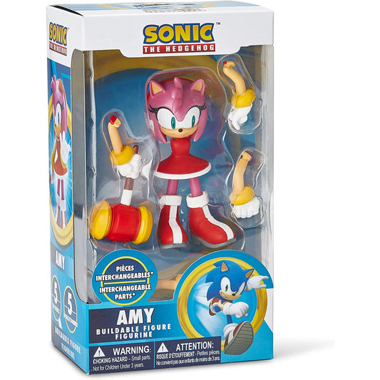Sonic the Hedgehog Buildable Figure Retro Look - Amy