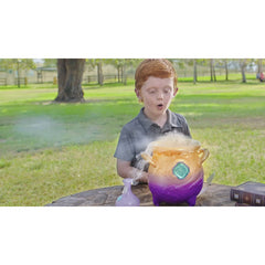 Magic Mixies Magical Misting Cauldron & Interactive 8in Plush Toy - Pink