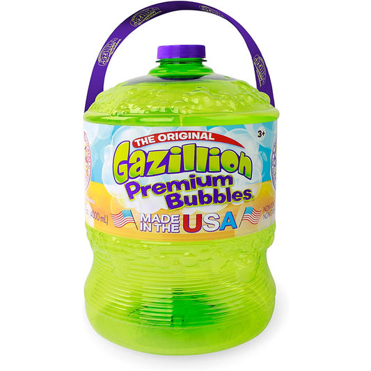 Gazillion Premium Quality Bubble Solution Safe Non-Toxic - 4 Litres