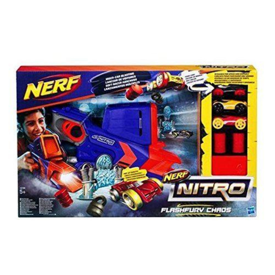 Nerf C0788EU40 Nitro Flash Fury Chaos Die-Cast Toy - Maqio