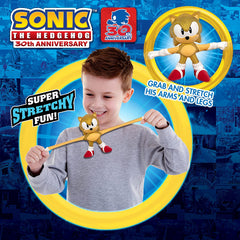 Sonic the Hedgehog Stretch Squishy Gold Ring Filled
